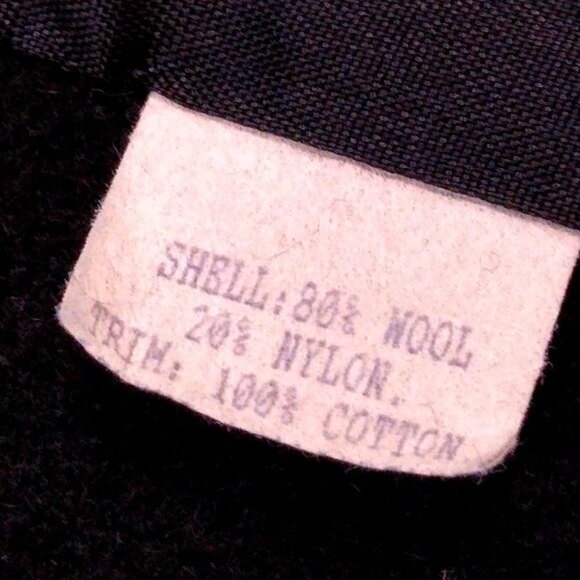 Lady Suzette 18/20 Wool Overcoat Padded Shoulders Raglan Sleeves USA EUC - Picture 8 of 11